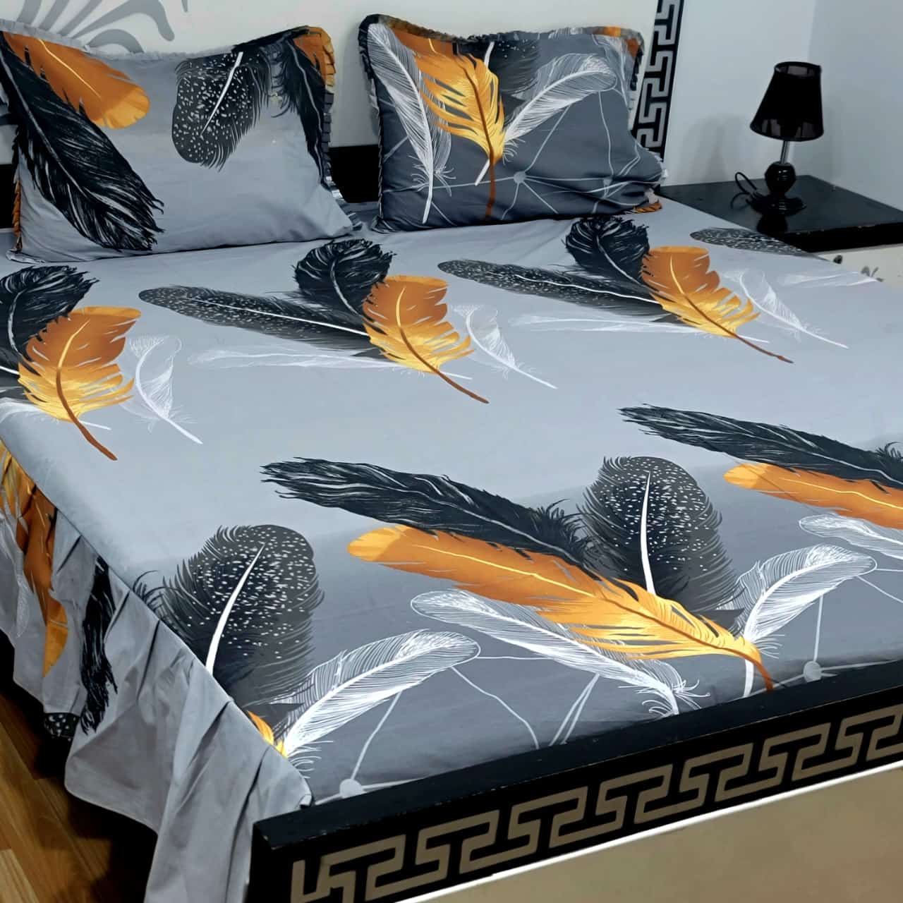 3pcs Frill Bed Sheet - Scented Whiispers