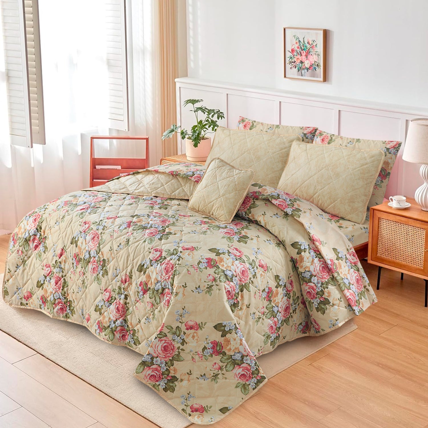 7pcs Comforter Set - Scented Whiispers