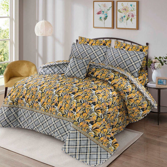 7 Pieces Comforter Set For Summer