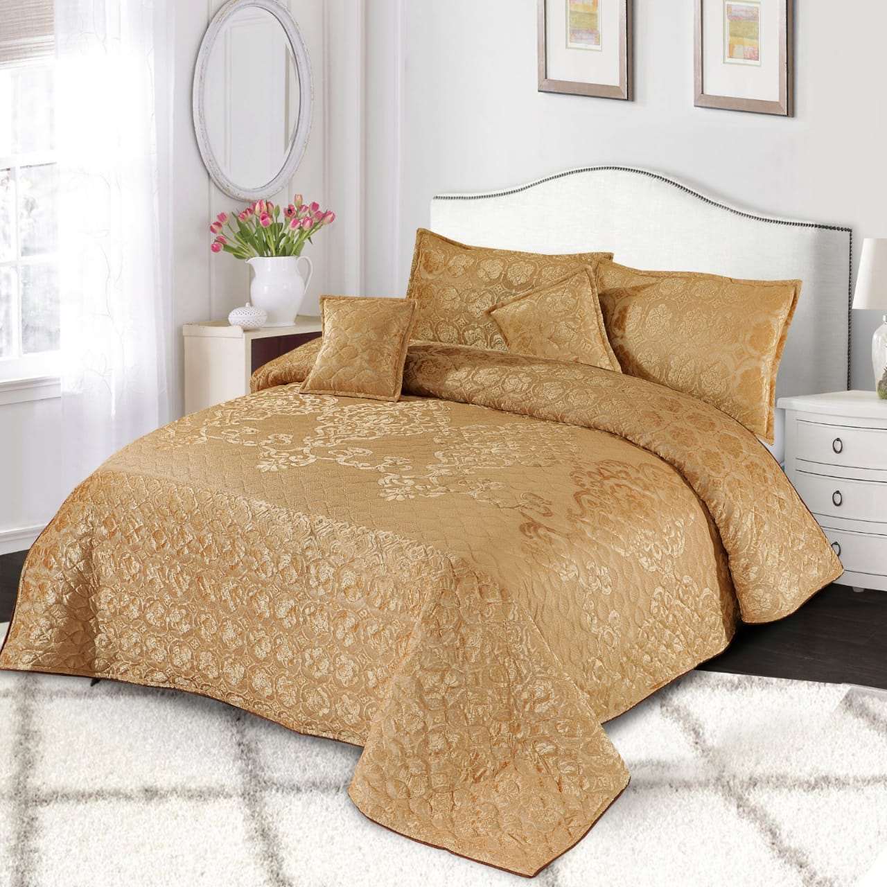 5pcs Bed Spread (Palachi Jacquard)