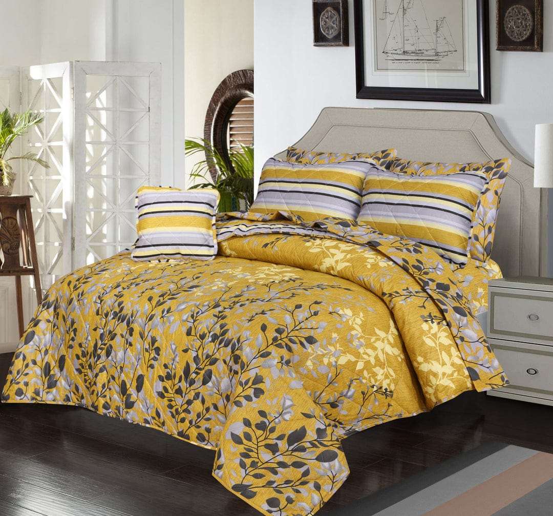 7 Pieces Comforter Set For Summer