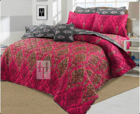 7 Pieces Comforter Set For Summer