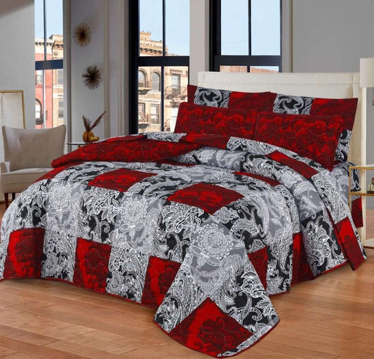 7 Pieces Comforter Set For Summer