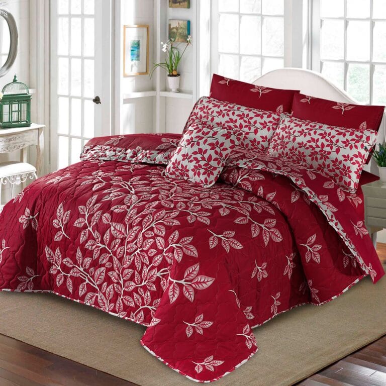 7 Pieces Comforter Set For Summer