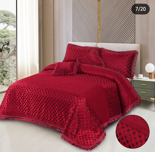 5pcs Bed Spread (Jacquard)