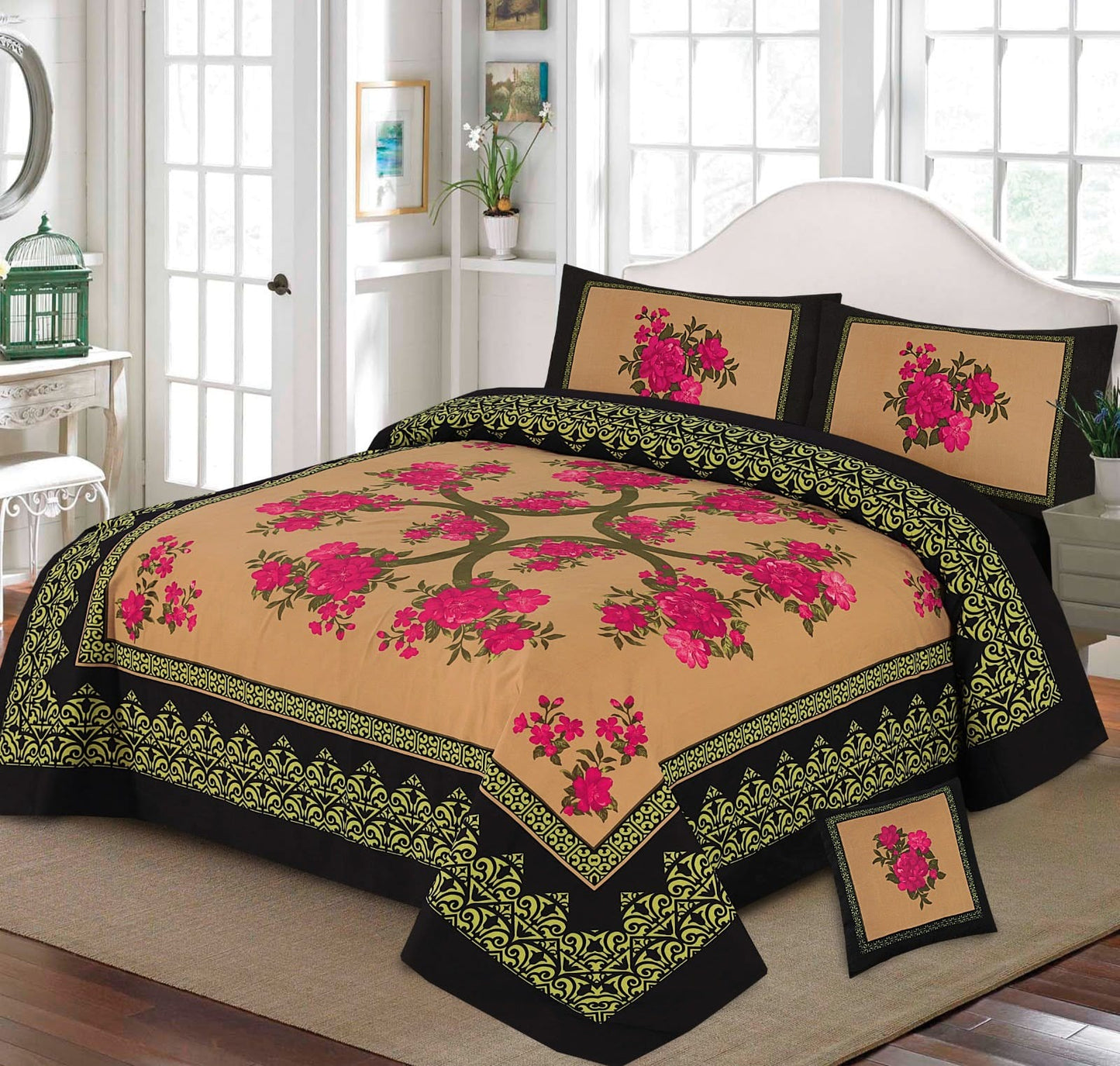 4pcs Bed Sheet Digital Print