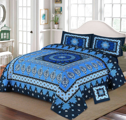 4pcs Bed Sheet Digital Print