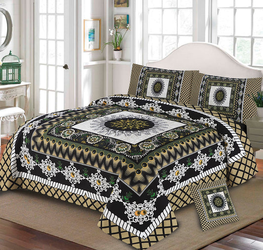 4pcs Bed Sheet Digital Print