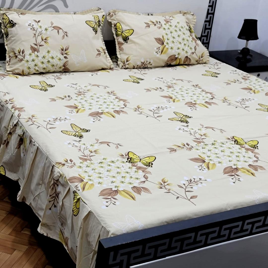 3pcs Frill Bed Sheet