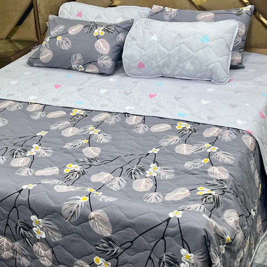 7 Pieces Comforter Set (Pure Cotton)