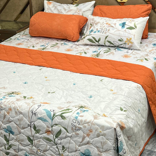 7 Pieces Comforter Set (Pure Cotton)