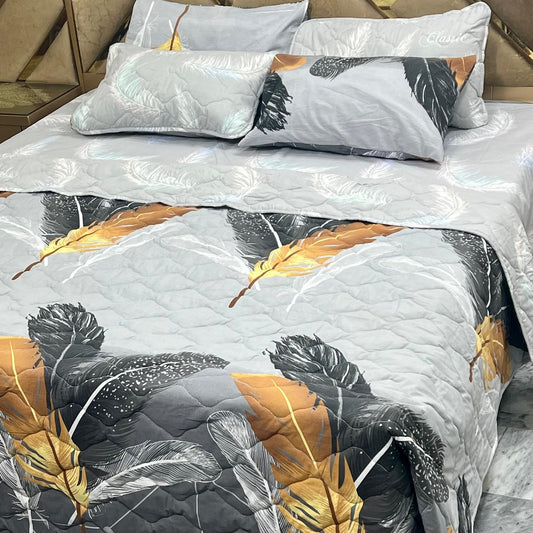 7 Pieces Comforter Set (Pure Cotton)