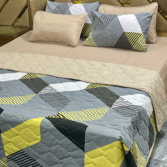 7 Pieces Comforter Set (Pure Cotton)