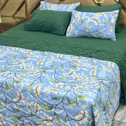 7 Pieces Comforter Set (Pure Cotton)