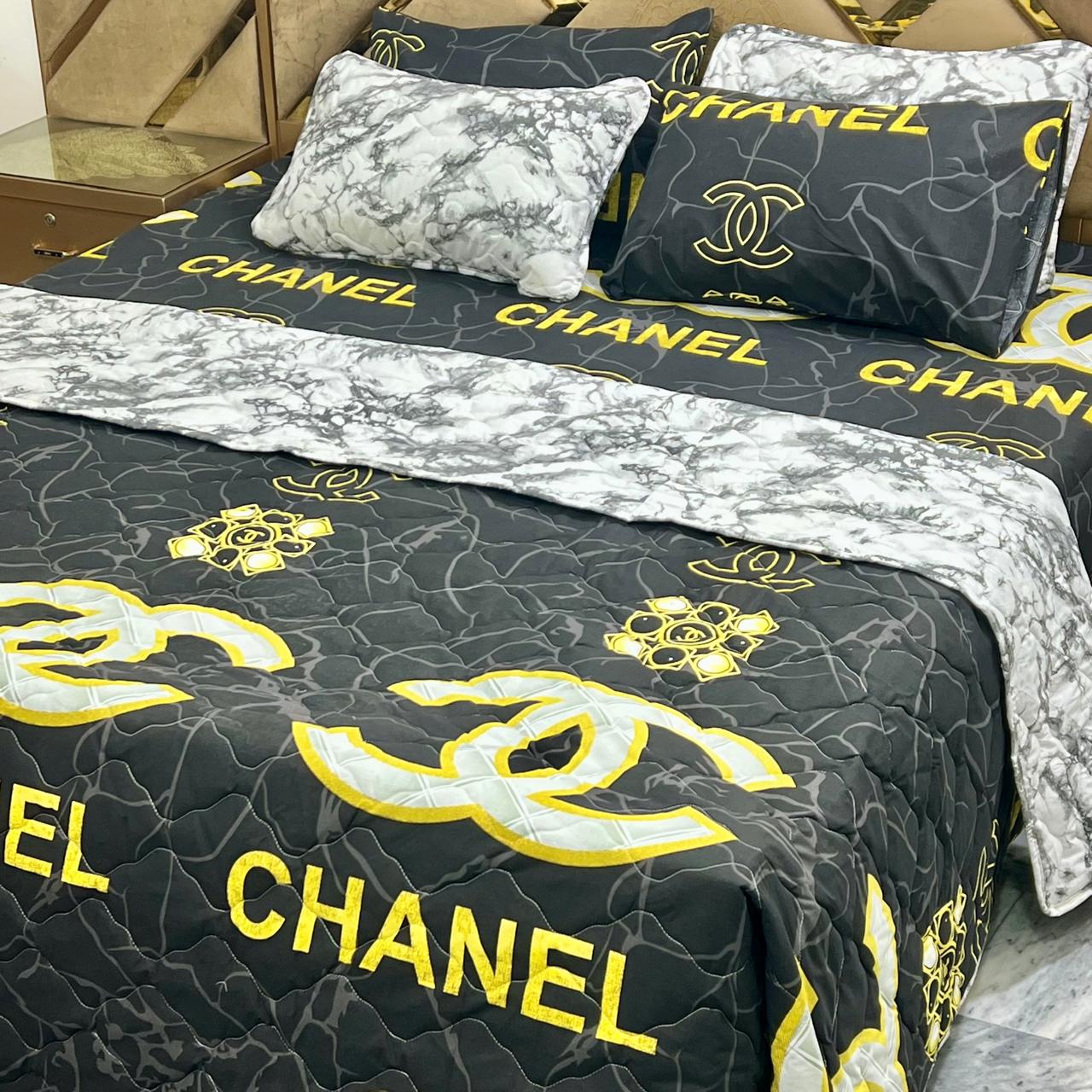 7 Pieces Comforter Set (Pure Cotton)