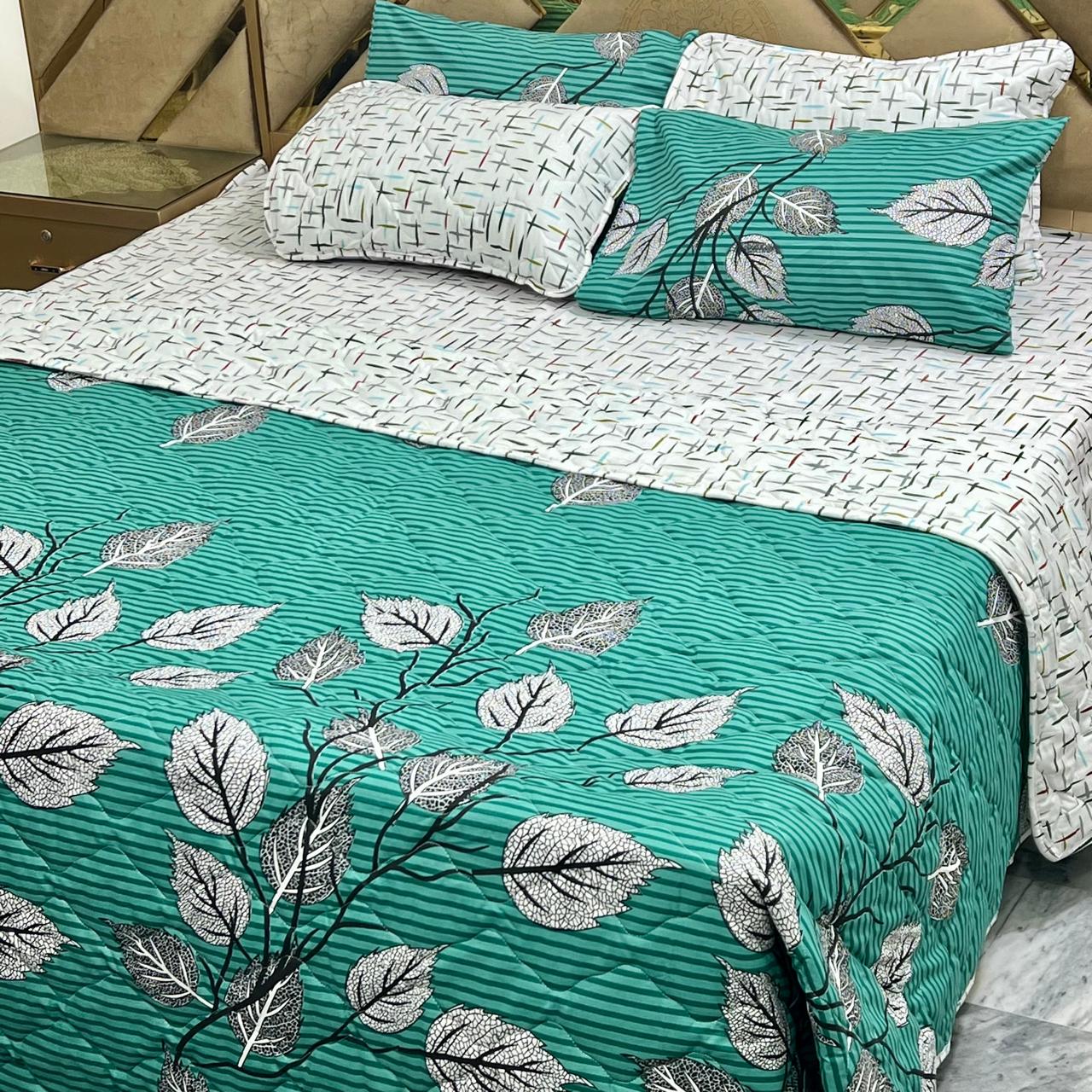 7 Pieces Comforter Set (Pure Cotton)