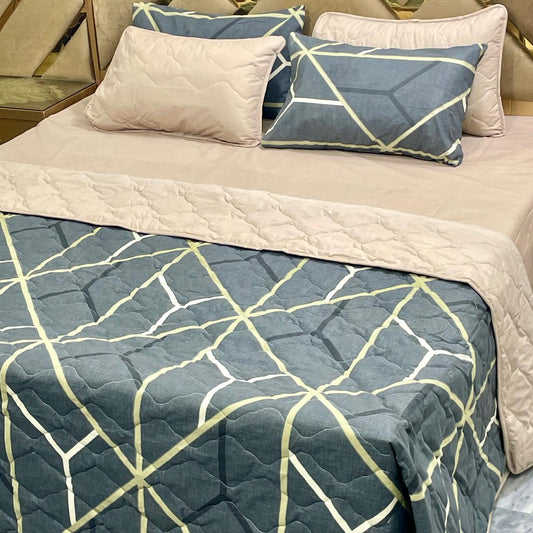 7 Pieces Comforter Set (Pure Cotton)