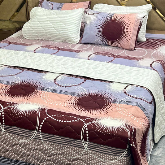 7 Pieces Comforter Set (Pure Cotton)