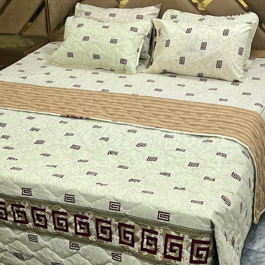 7 Pieces Comforter Set (Pure Cotton)