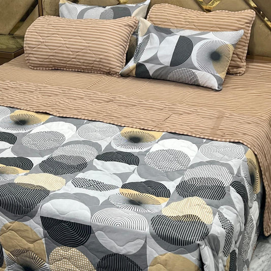 7 Pieces Comforter Set (Pure Cotton)