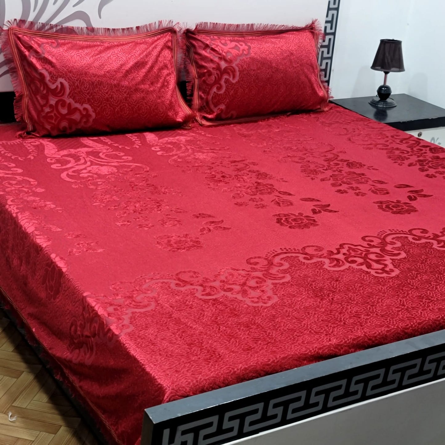 3pcs Bed Sheet (Silk Jacquard)