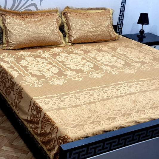 3pcs Bed Sheet (Silk Jacquard)