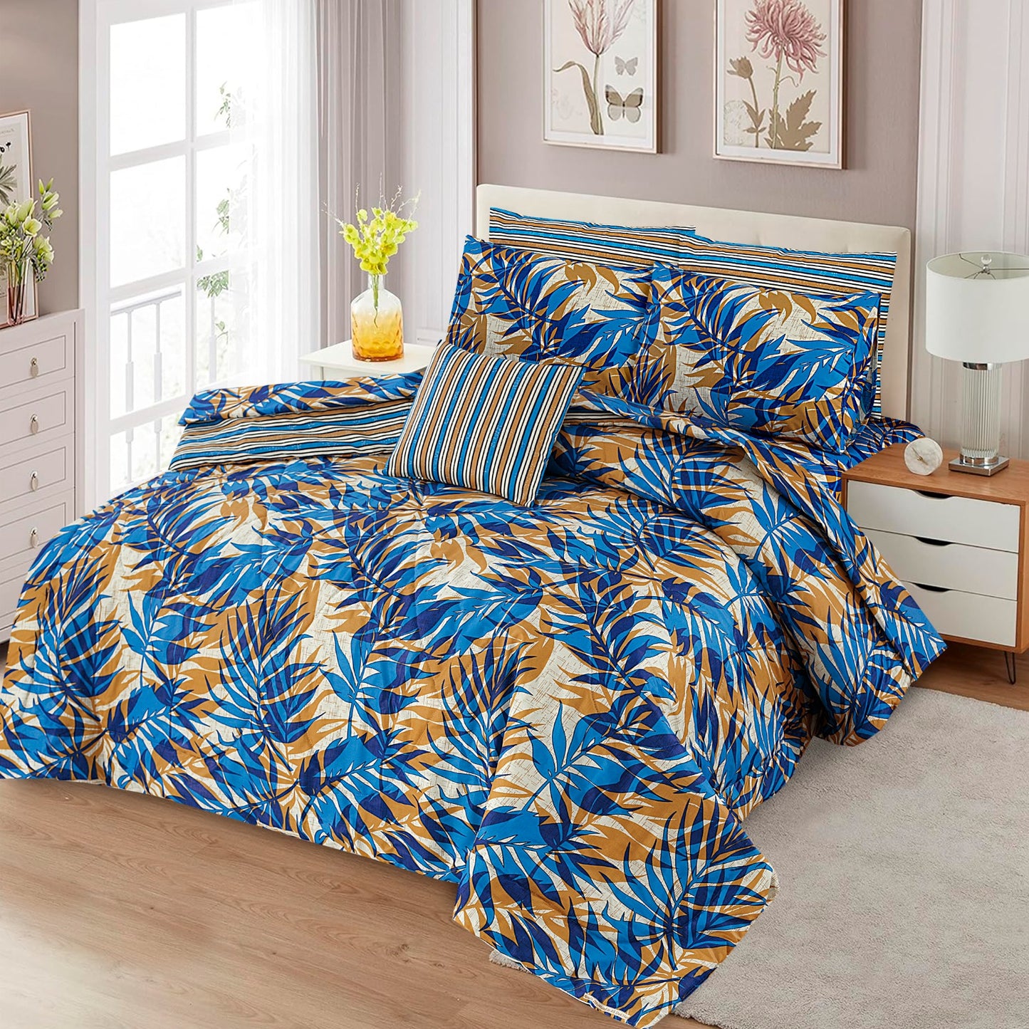 7 Pieces Comforter Set For Summer - Scented Whiispers