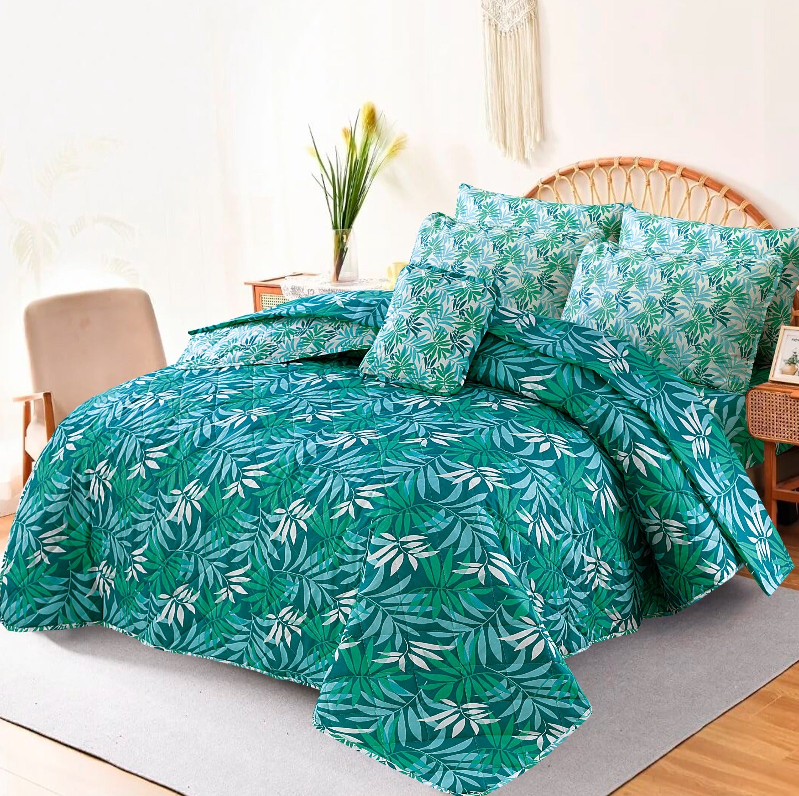 7 Pieces Comforter Set For Summer - Scented Whiispers