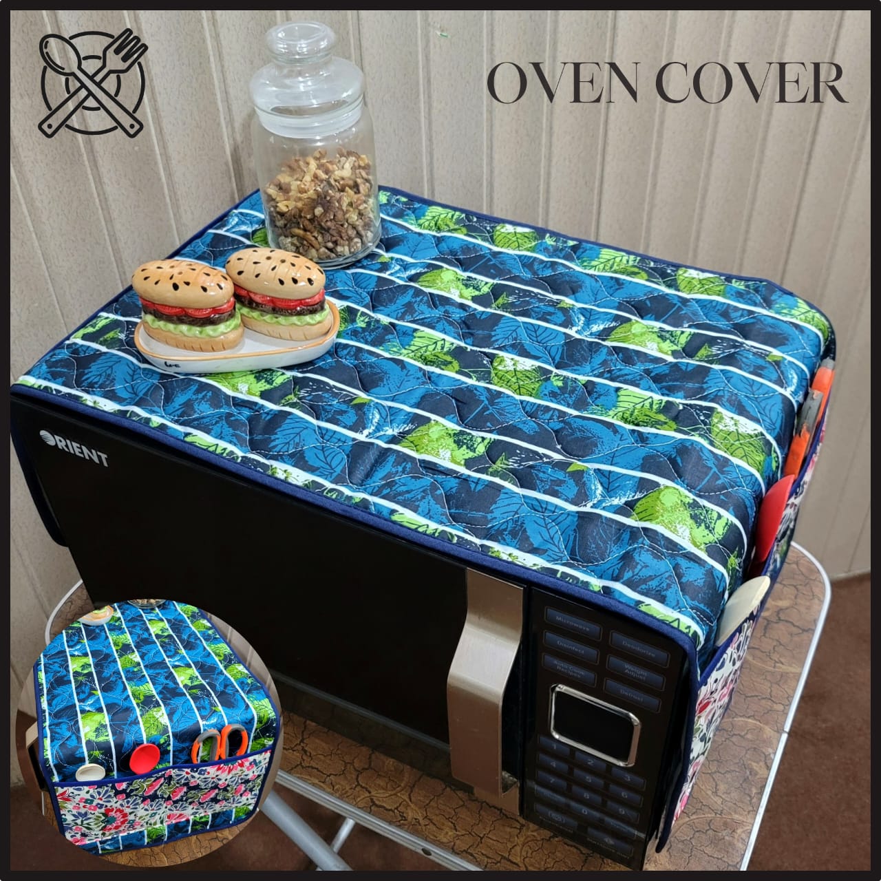 Quilted Oven Cover - Scented Whiispers