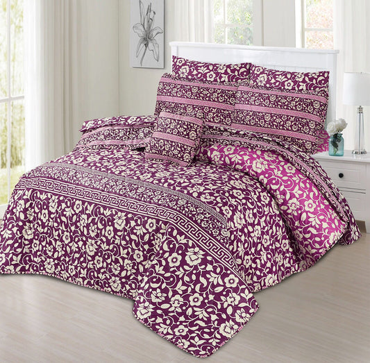 7 Pieces Comforter Set For Summer